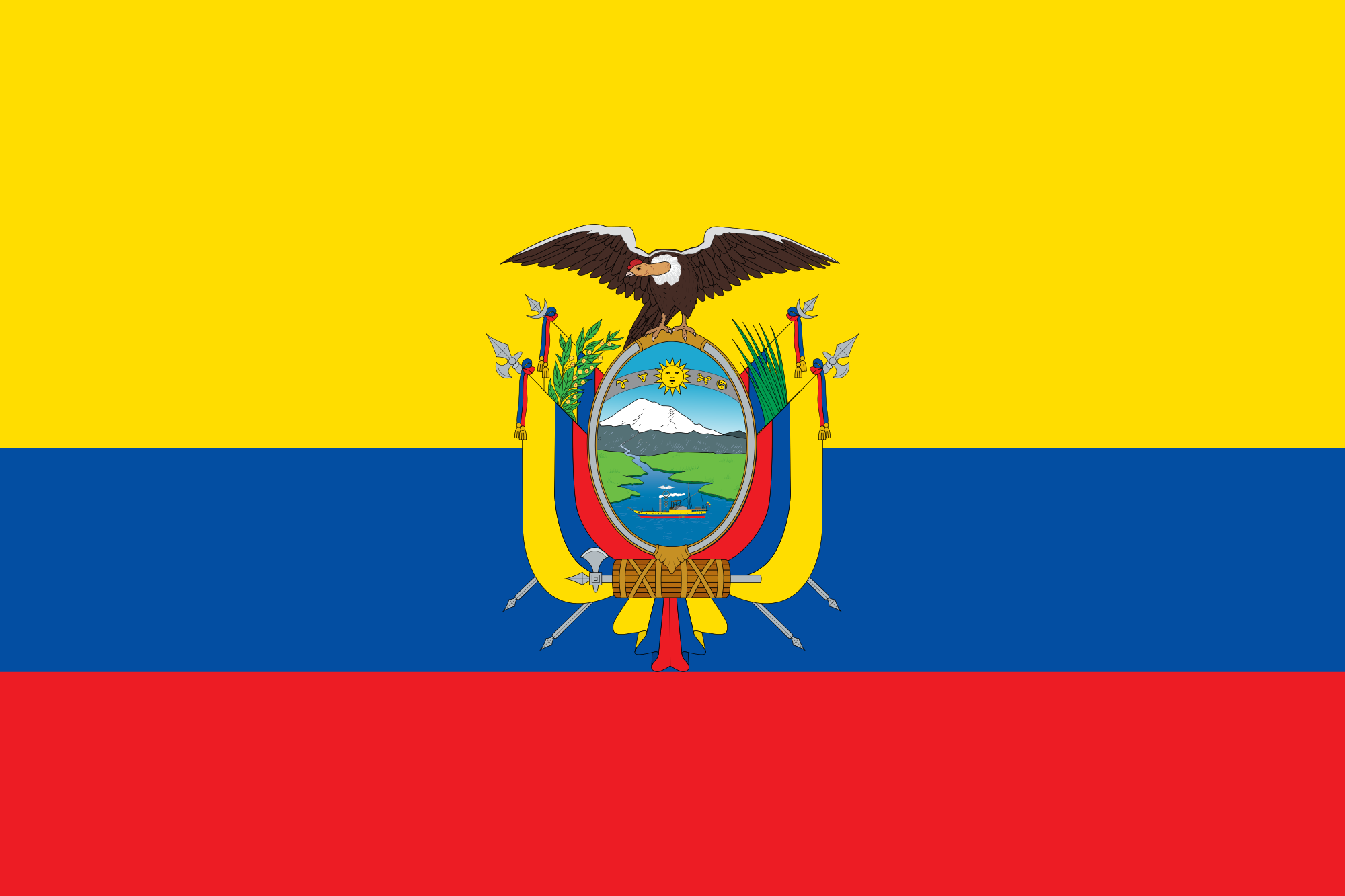 Bandeira Equador